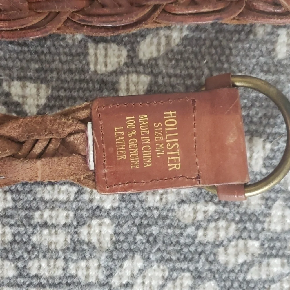 Vintage Hollister leather belt
